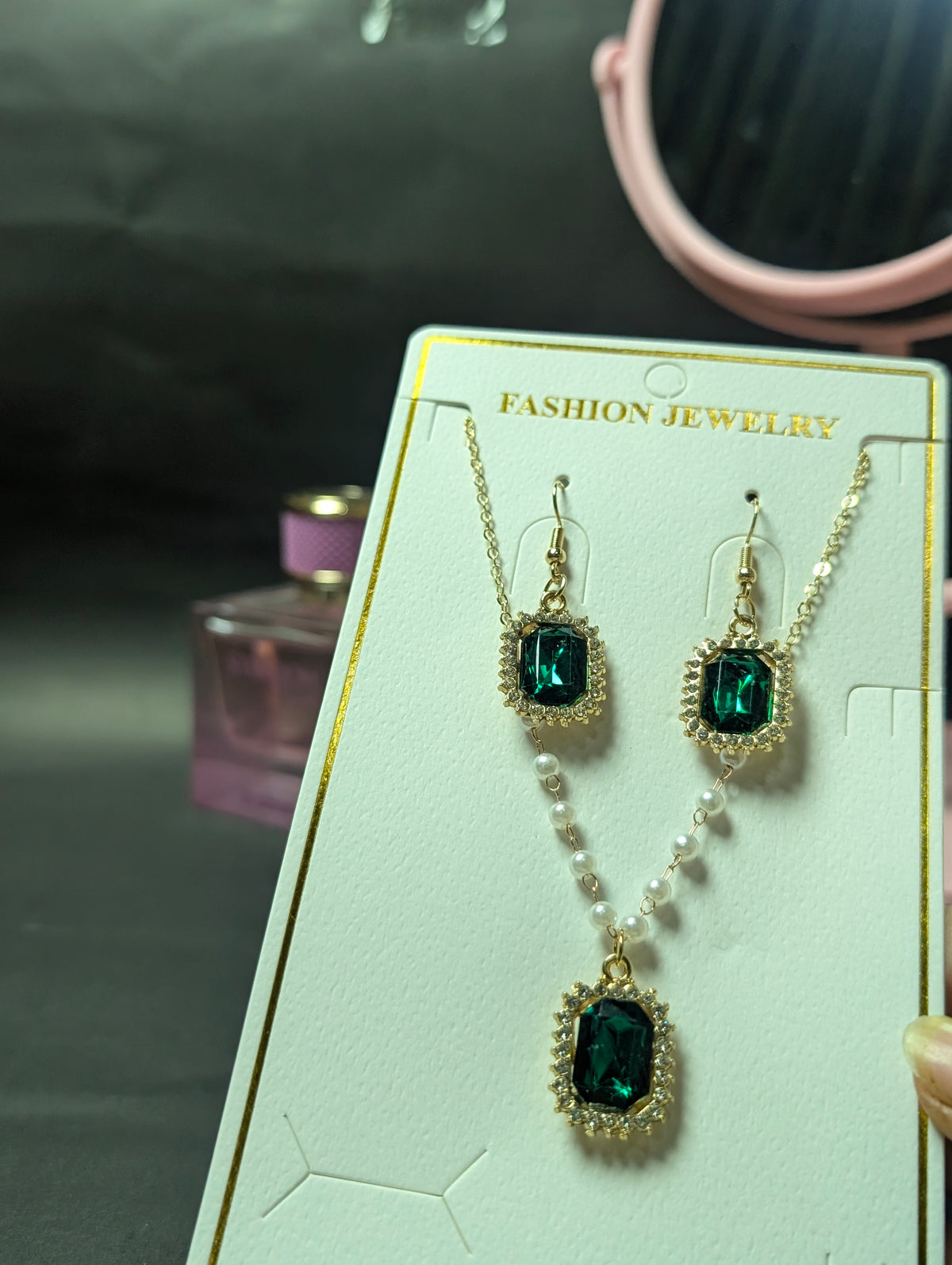 GreenStone Jewelry Set