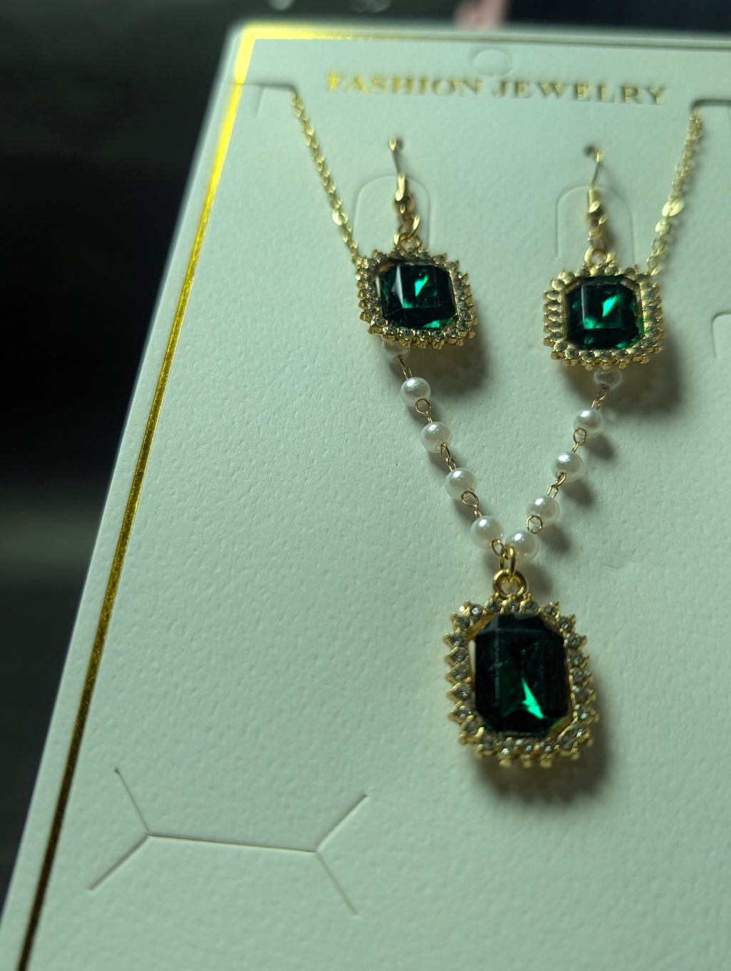 GreenStone Jewelry Set