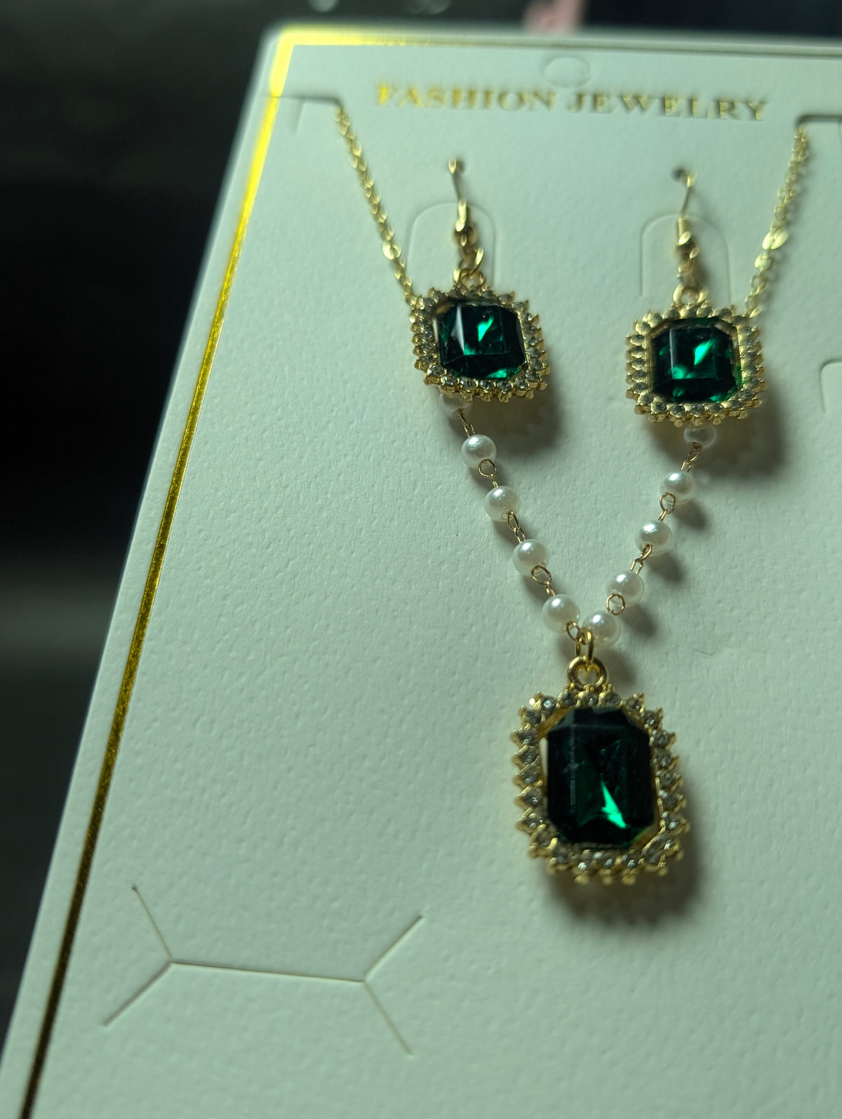 GreenStone Jewelry Set